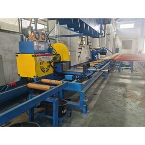 Automatic aluminium extrusion single puller machine