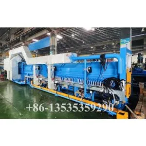 Aluminium single billet furnace aluminum single log preheating furnace with hot shear/saw