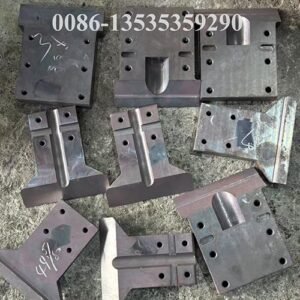 Aluminum profile extrusion press machine part shear blade