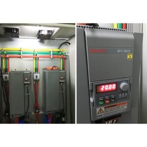 Aluminum profile extrusion press machine energy saving VFD driver