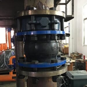 Aluminum profile extrusion press machine part butterfly valve rubber buffer