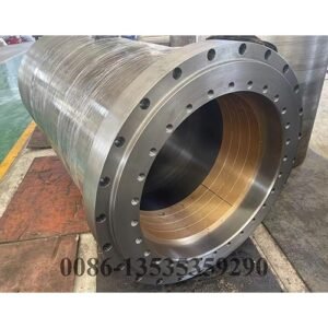 Aluminum profile extrusion press machine part main cylinder