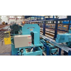 Fully automatic 9 inches 2500T 2750UST 3 heads aluminium extrusion double puller machine