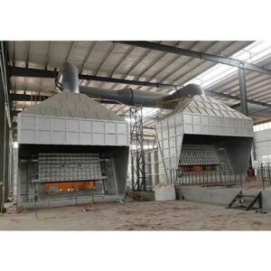 double chamber aluminum melting furnace