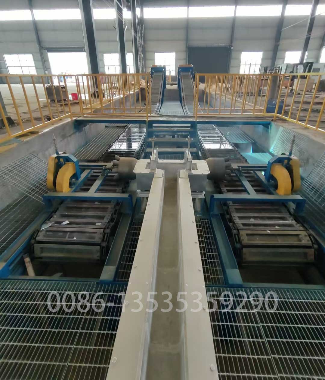 aluminum ingot casting machine