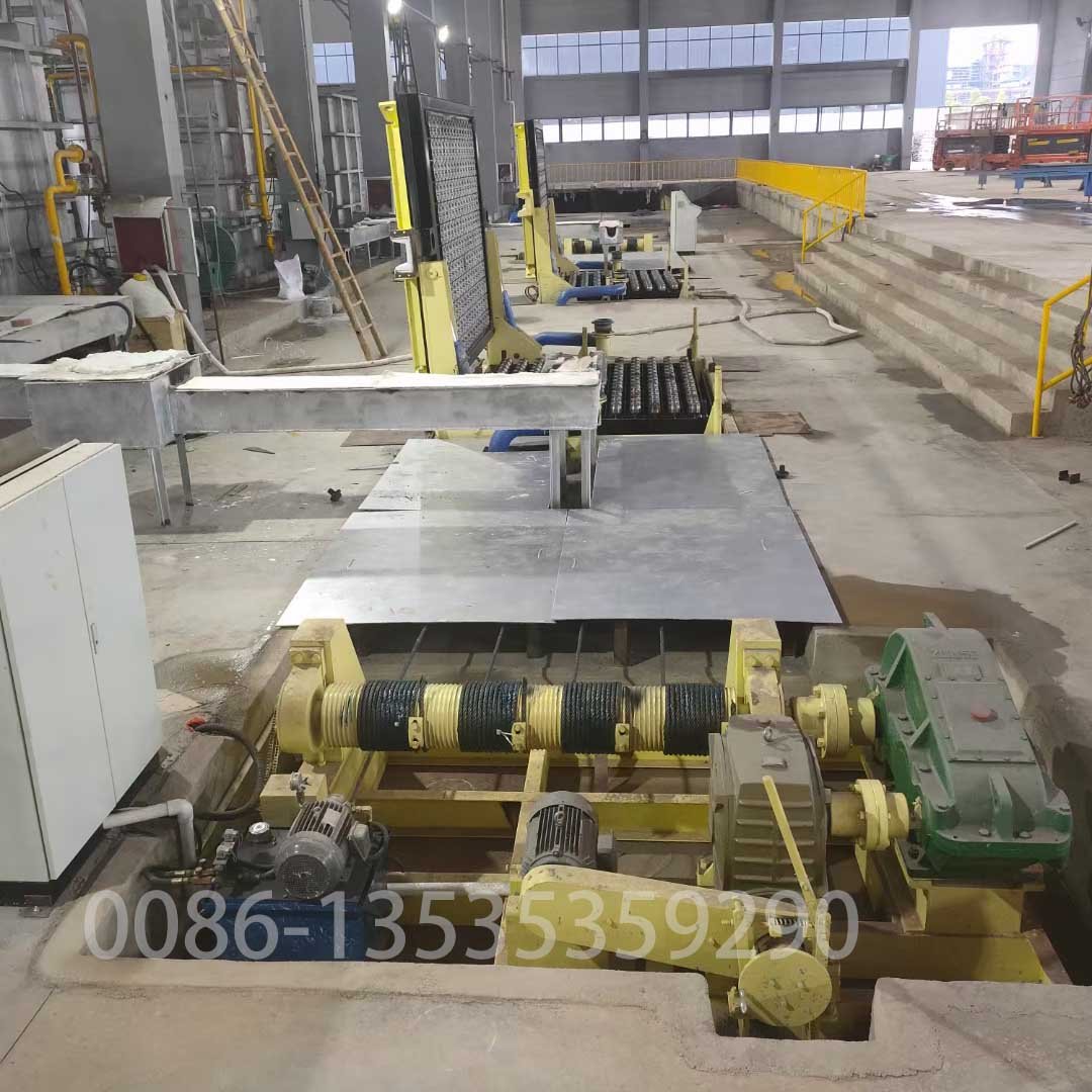 aluminum billet cast machine