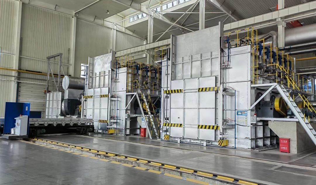 aluminum log homogenization furnace