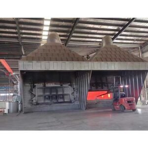 double chamber aluminum melting furnace