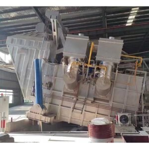 tiltable aluminum melting furnace