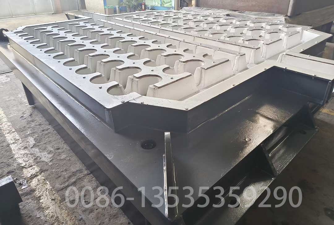 aluminum log cast mold table