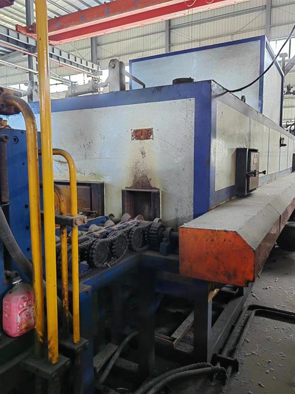 Second hand aluminum extrusion production line